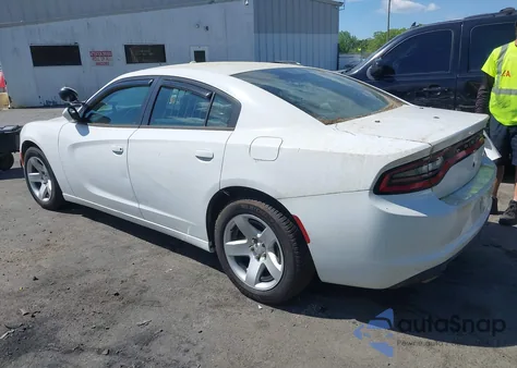 2016 Dodge Charger Police из США, поврежденный, VIN 2C3CDXAT6GH310599
